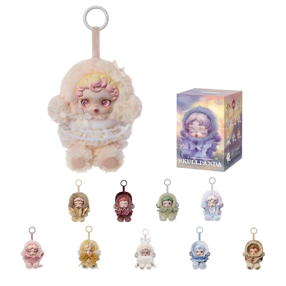 POP MART Skullpanda L'impressionisme Series Plush Blind Box